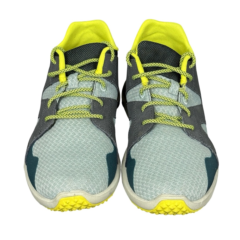 Merrell 1six8 Womens 8.5 Mesh Running Shoes Blue‎ Neon Yellow Sneaker - Picture 2 of 11